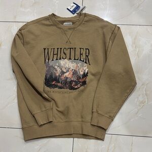 Arizona Jean Company Men's Brown Whistler Graphic Sweater